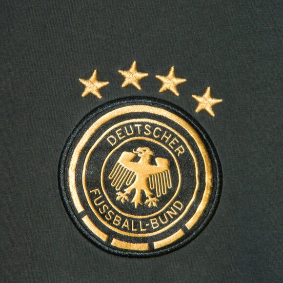 Adidas Men’s Black Soccer T-Shirt for “Deutscher Fussball-Bund” Size XL - Picture 7 of 15